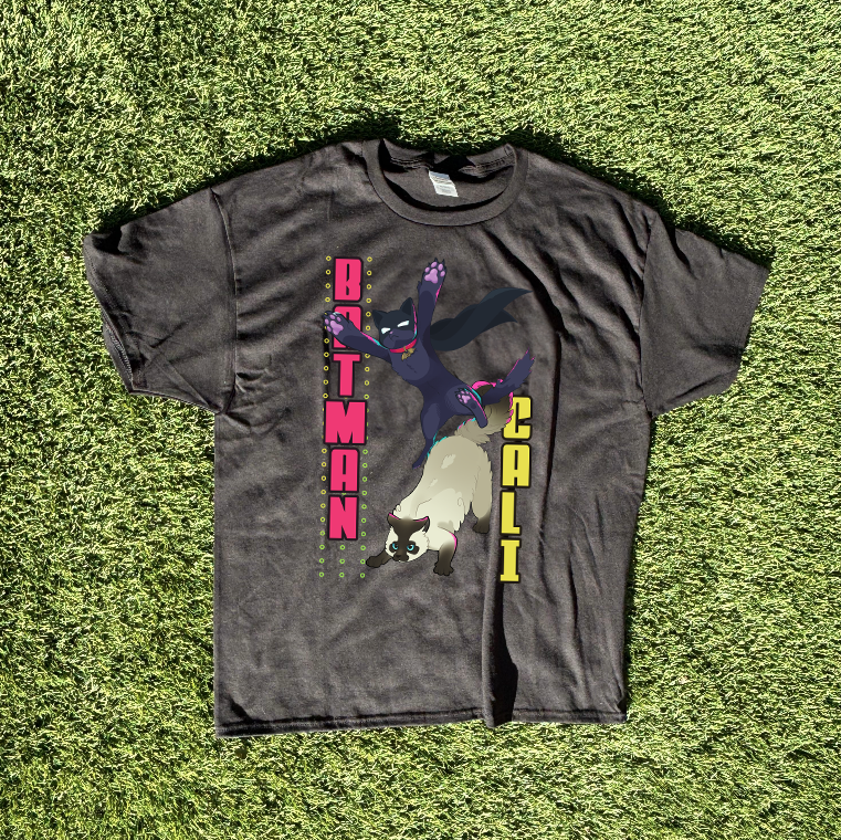 *LIMITED EDITION* Batman & Cali Graphic Tee- Black