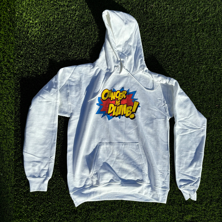 Cancer Is Dumb Hoodie - Black