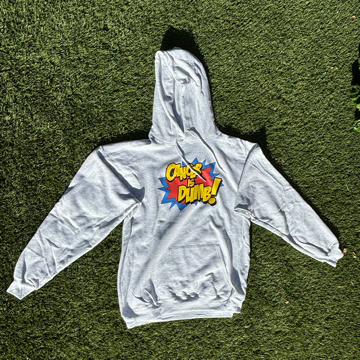 Cancer Is Dumb Hoodie - Black
