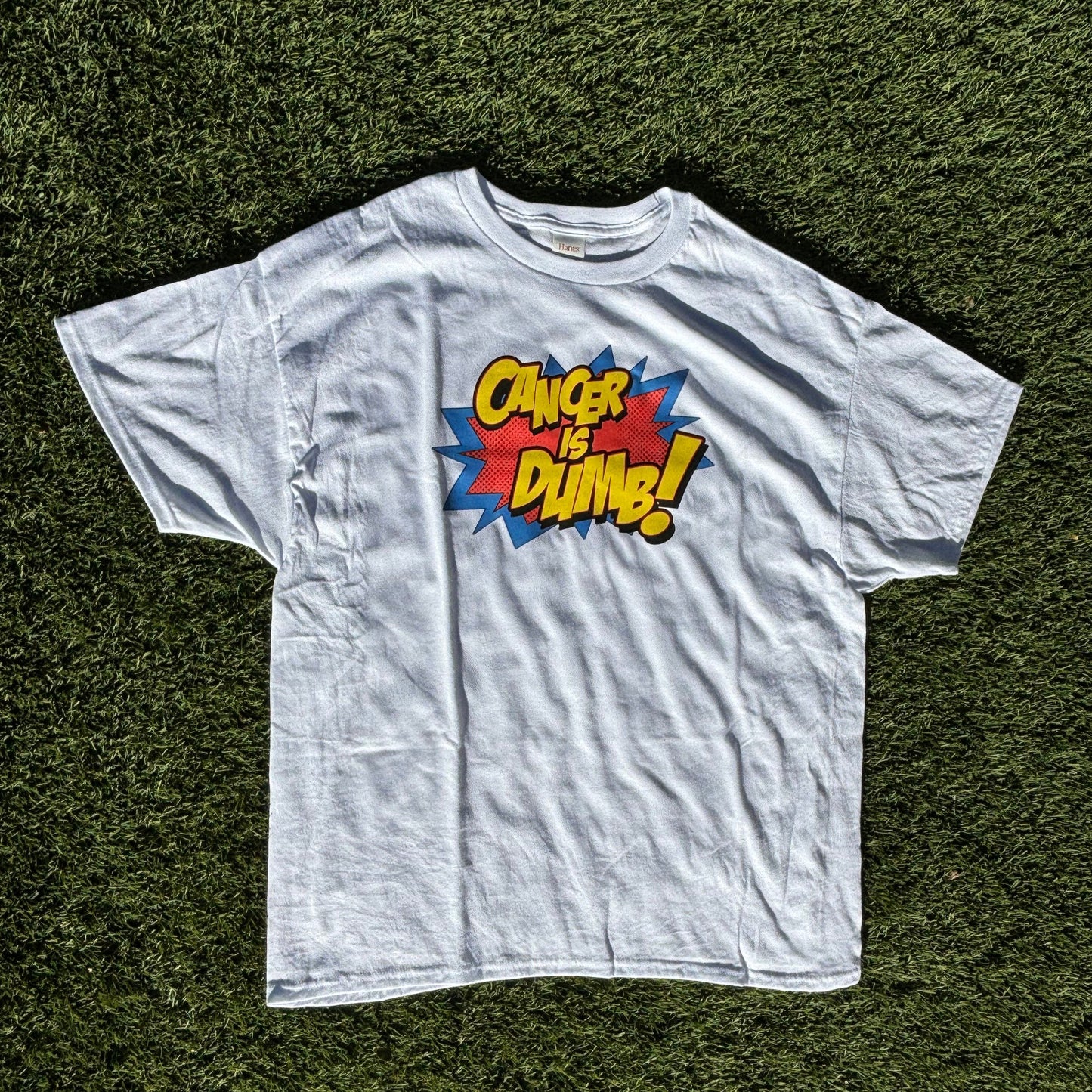 Cancer Is Dumb Short Sleeve T-Shirt - Black