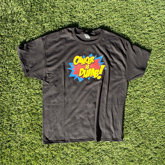 Cancer Is Dumb Short Sleeve T-Shirt - Black