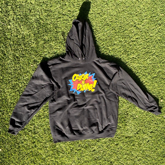 Cancer Is Dumb Hoodie - Black